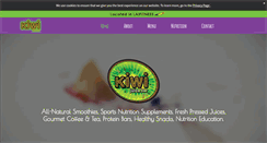 Desktop Screenshot of kiwijuicebar.com